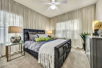 Spacious bedroom